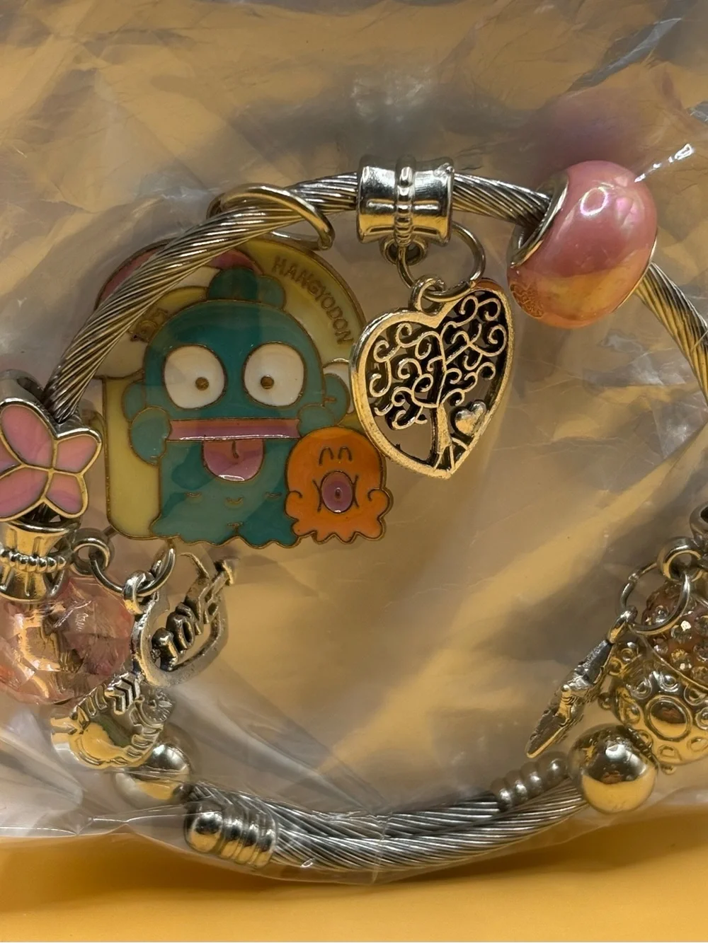 Sanrio Hangyodon Bundle Notebook Mech Pencil 3d Stickers Bracelet coin purse